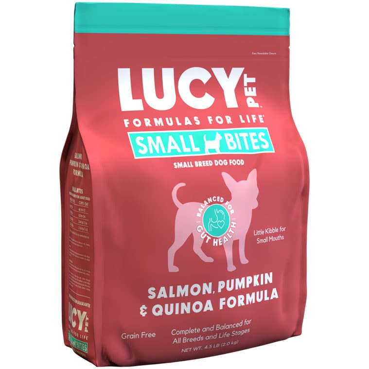 Salmon Pumpkin and Quinoa Dog Food SMALL BITES 4.5 LB